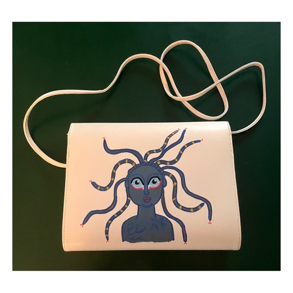 Handbags - White Medusa